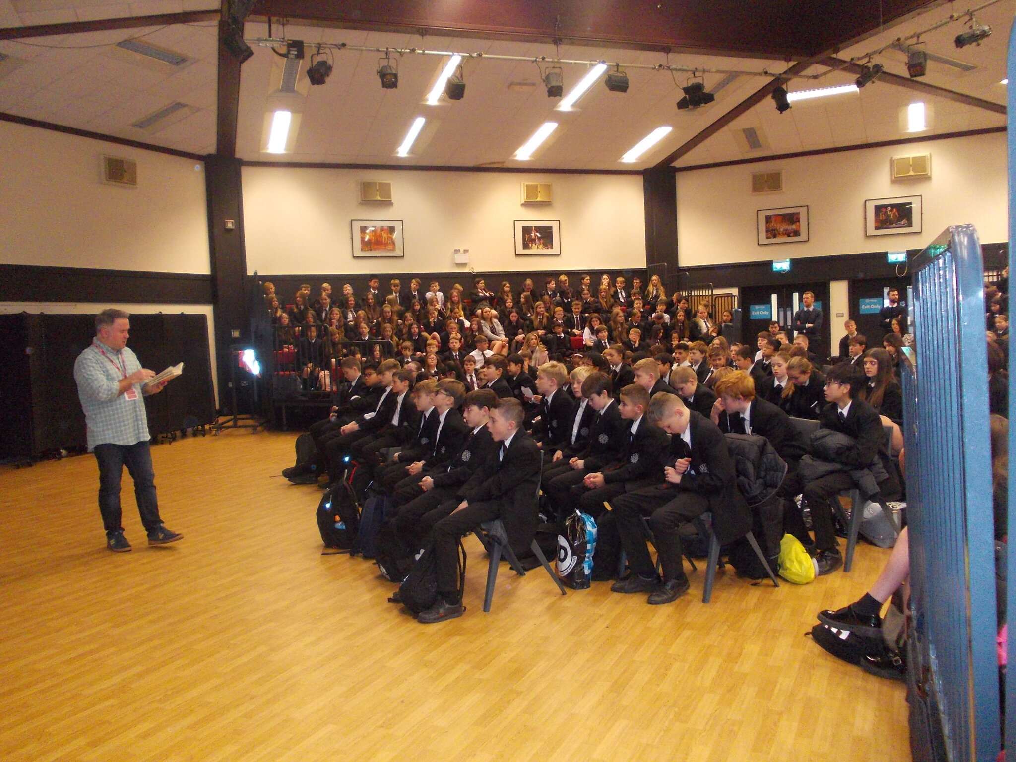 Image of Year 7 Meet Author Curtis Jobling